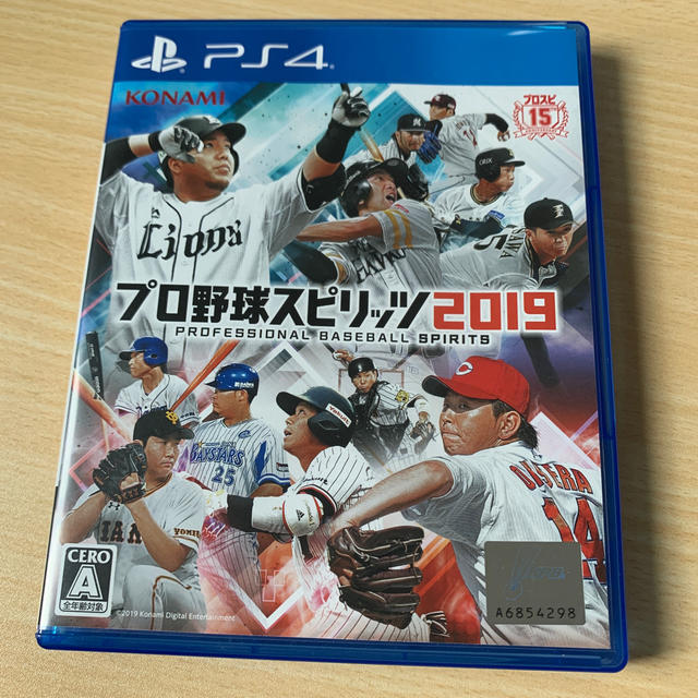 PlayStation4(プレイステーション4)のプロ野球スピリッツ2019 PS4 エンタメ/ホビーのゲームソフト/ゲーム機本体(家庭用ゲームソフト)の商品写真