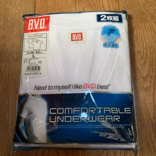 【新品】BVD メンズ 肌着　ＶネックＴシャツ　２枚組　L(その他)