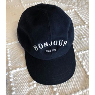 アパルトモンドゥーズィエムクラス(L'Appartement DEUXIEME CLASSE)の【美品】AMERICANA Bonjour CAP(キャップ)