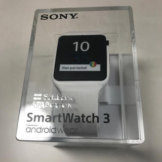 ソニー(SONY)のSONY スマートウォッチ3(腕時計(デジタル))