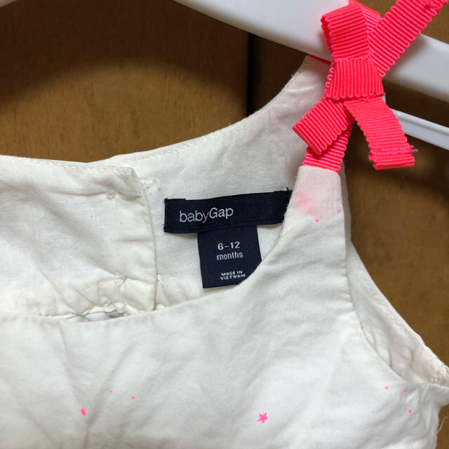 babyGAP(ベビーギャップ)のbabygap ワンピース　70 キッズ/ベビー/マタニティのベビー服(~85cm)(ワンピース)の商品写真