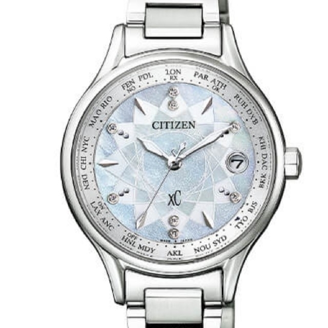 大きな取引 CITIZEN - CITIZEN クロスシー XC EC1160-54W エコドライブ