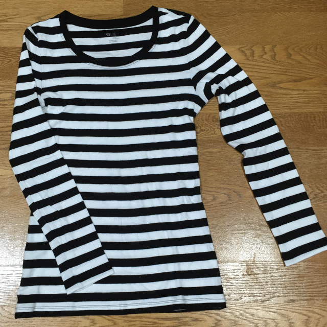 GAP(ギャップ)のボーダーロンT レディースのトップス(Tシャツ(長袖/七分))の商品写真