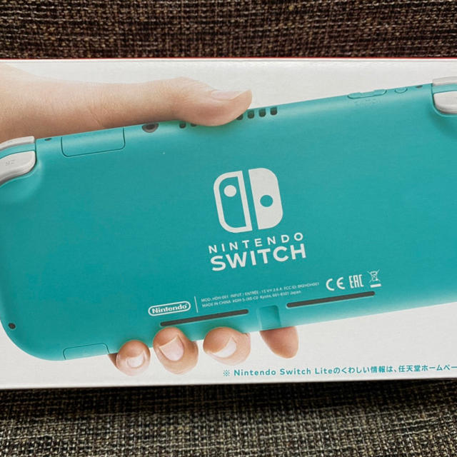 Nintendo Switch(ニンテンドースイッチ)の本日購入！ ニンテンドー スイッチライト 本体 Nintendo Switch エンタメ/ホビーのゲームソフト/ゲーム機本体(携帯用ゲーム機本体)の商品写真