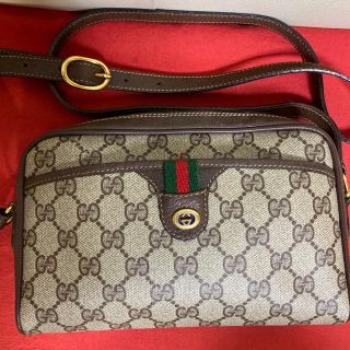 グッチ(Gucci)の極　美品　GUCCI オールド　グッチ  シェリーライン ショルダー　バッグ(ショルダーバッグ)