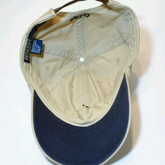 POLO RALPH LAUREN(ポロラルフローレン)の470 ラルフローレンキャップ ベージュ メンズの帽子(キャップ)の商品写真