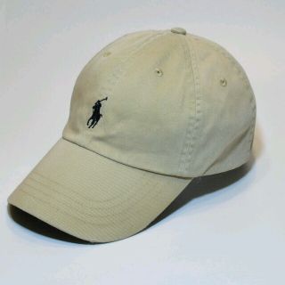 ポロラルフローレン(POLO RALPH LAUREN)の470 ラルフローレンキャップ ベージュ(キャップ)