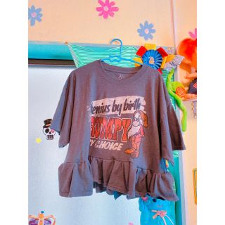 ディズニー(Disney)のUSA古着　リメイクTシャツ(Tシャツ(半袖/袖なし))