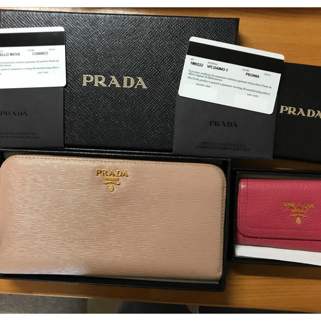 レディース最終価格！PRADA　長財布　キーケース　2点セット