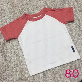 ニシマツヤ(西松屋)のTシャツ シンプル 女の子 80(Ｔシャツ)