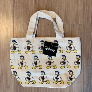 ディズニー(Disney)のドナルドダック柄が可愛い　ミニトート(トートバッグ)