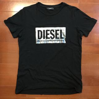 ディーゼル(DIESEL)のDIESEL   シルバーロゴTシャツ(Tシャツ/カットソー(半袖/袖なし))