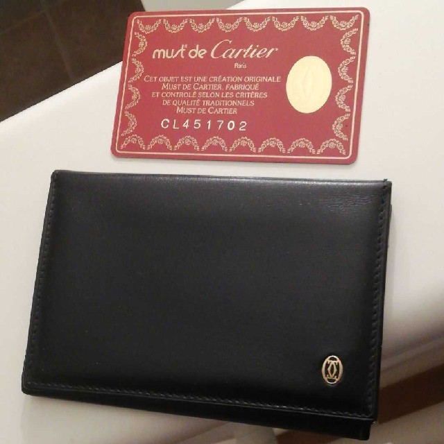 Cartier(カルティエ)の美品‼️カルティエ名刺入れ　最終値下げ6400→5400→4400円‼️ メンズのファッション小物(名刺入れ/定期入れ)の商品写真