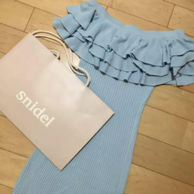 新品♡snidel♡オフショルワンピ 1