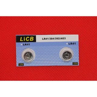 LiCB　アルカリ ボタン 電池　LR41(日用品/生活雑貨)