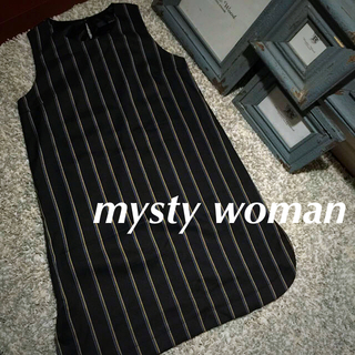 ミスティウーマン(mysty woman)の💙mysty woman💙ワンピ F(ひざ丈ワンピース)