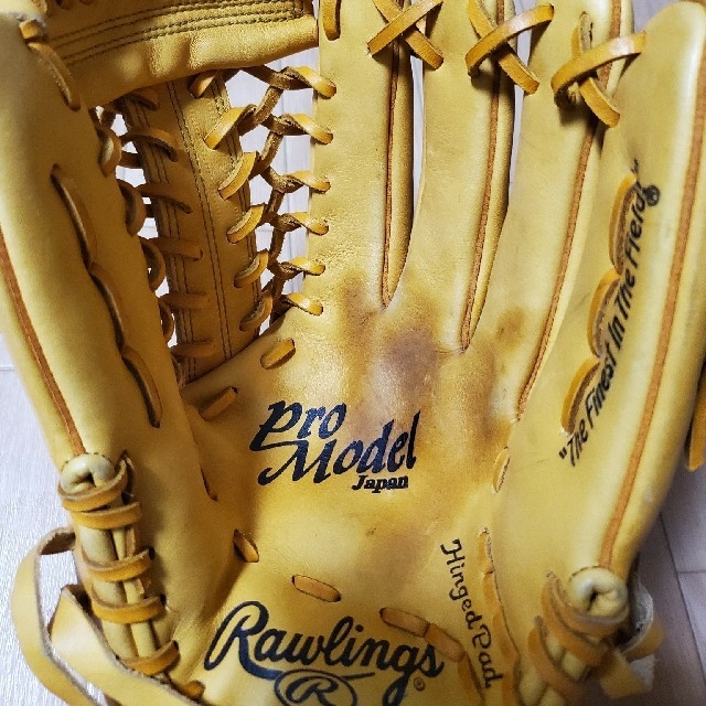 Rawlings(ローリングス)の軟式グローブ　前田智徳選手モデル　　広島カープ スポーツ/アウトドアの野球(グローブ)の商品写真