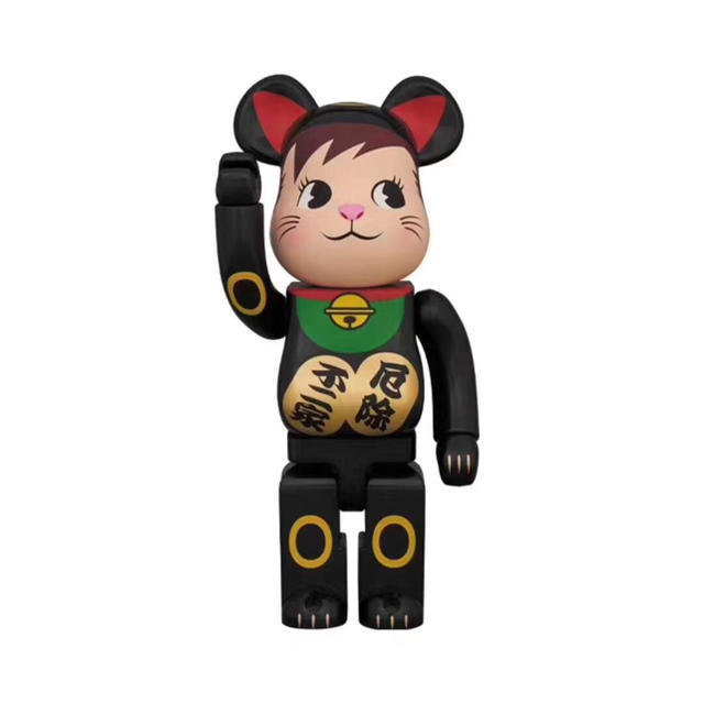 BE@RBRICK 招き猫 ポコちゃん 黒 400％その他