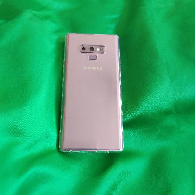 Galaxy(ギャラクシー)のGalaxy note9 希少のパープル 8GB 512GB 新品同様 傷無し スマホ/家電/カメラのスマートフォン/携帯電話(スマートフォン本体)の商品写真