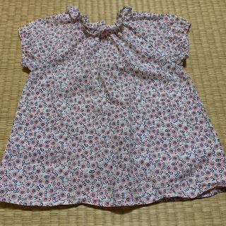 プチバトー(PETIT BATEAU)のプチバトー  トップス ブラウス　24m/86cm 90(ブラウス)