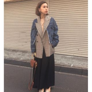 アメリヴィンテージ(Ameri VINTAGE)のまる子様専用★AMERI VEST LAYERED DENIM JACKET(Gジャン/デニムジャケット)