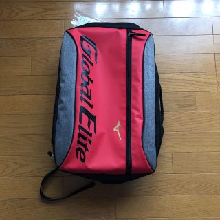 ミズノ(MIZUNO)のMIZUNOバッグパック(レッド/ブラック/グレー)【25L/新品】(バッグパック/リュック)