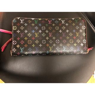 ルイヴィトン(LOUIS VUITTON)のルイビィトン　マルチカラー長財布(財布)