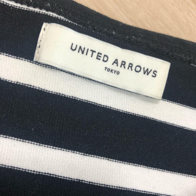 UNITED ARROWS(ユナイテッドアローズ)のユナイテッドアローズ ボーダーカットソー レディースのトップス(カットソー(長袖/七分))の商品写真