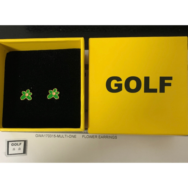 golf wang ゴルフワン ピアス FLOWER EARRINGS 贅沢屋の aulicum.com