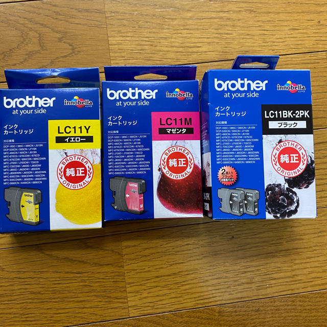 brother(ブラザー)のbrother インクカートリッジ　純正 インテリア/住まい/日用品のオフィス用品(OA機器)の商品写真