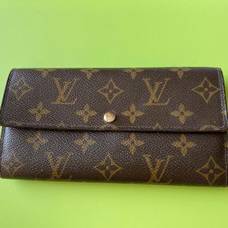 ルイヴィトン(LOUIS VUITTON)のLOUIS VUITTON ルイ　ヴィトン　長財布　モノグラム　旧ポルトフォイユ(財布)