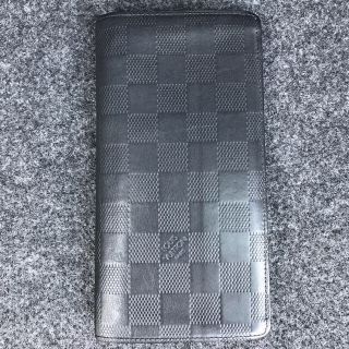 ルイヴィトン(LOUIS VUITTON)のLOUIS VUITTON  ダミエ アンフィニ　ポルトフォイユ ブラザ　中古(長財布)