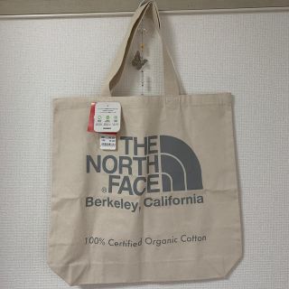 ザノースフェイス(THE NORTH FACE)の☆新品　THE NORTHFACE オーガニックコットン　トートバッグ(トートバッグ)