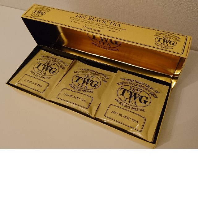 TWG 紅茶 1837 BLACK TEA ブラックティー 食品/飲料/酒の飲料(茶)の商品写真