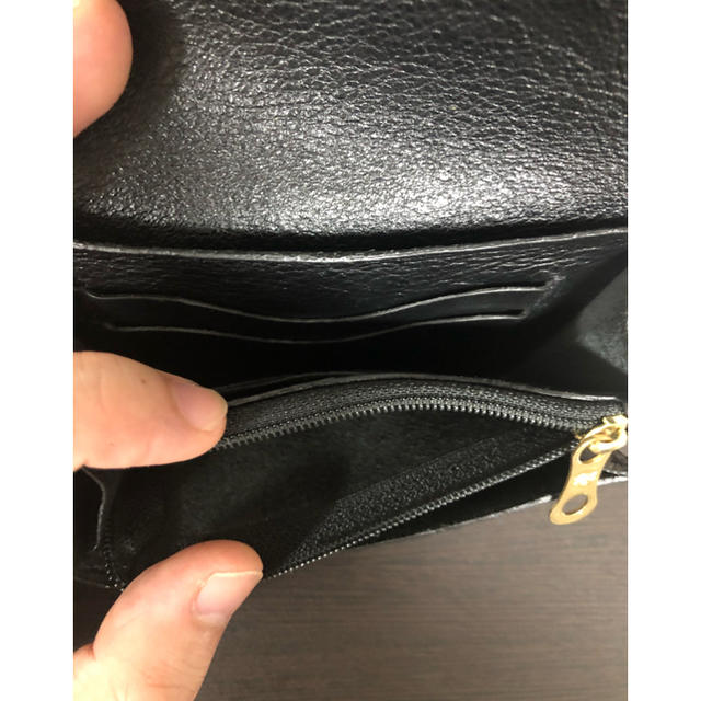 IL BISONTE(イルビゾンテ)の専用　イルビゾンテ IL BISONTE 財布 二つ折り財布 レザー ブラック メンズのファッション小物(折り財布)の商品写真