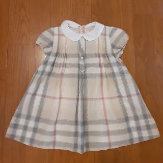 バーバリー(BURBERRY)のバーバリー 半袖 ワンピース  74cm(ワンピース)