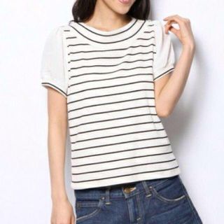 マジェスティックレゴン(MAJESTIC LEGON)のマジェスティックレゴン💕ボーダーニット(Tシャツ(半袖/袖なし))