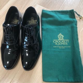 クロケットアンドジョーンズ(Crockett&Jones)の新郎用エナメルシューズ(ドレス/ビジネス)