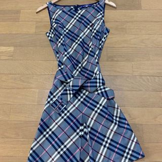 バーバリーブルーレーベル(BURBERRY BLUE LABEL)のバーバリー・ブルーレーベル　BURBERRY　ワンピース(ひざ丈ワンピース)