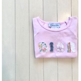 ベビーディオール(baby Dior)のbaby Dior ロゴTシャツ (4a)(Tシャツ/カットソー)