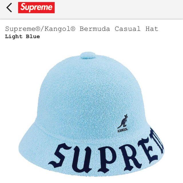 Supreme Kangol Bermuda Casual Hat　Mサイズ①