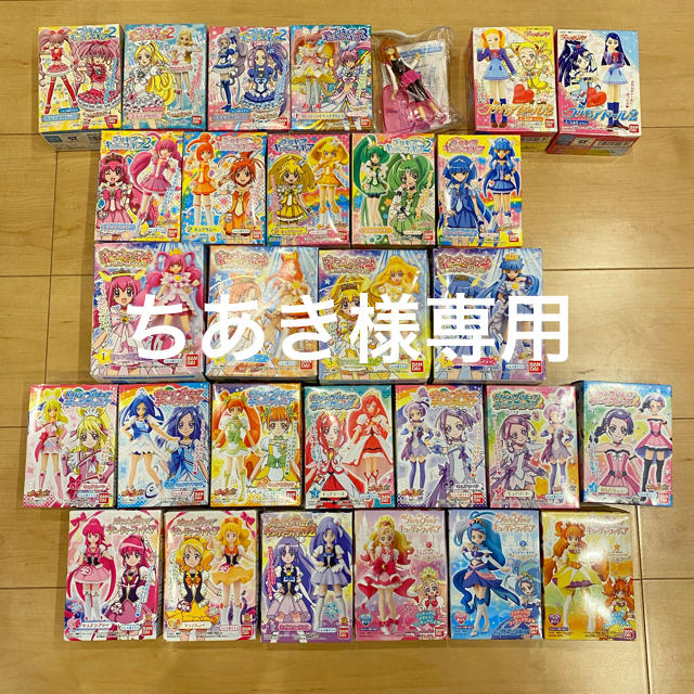 プリキュアキューティーフィギュア29体アニメ/ゲーム