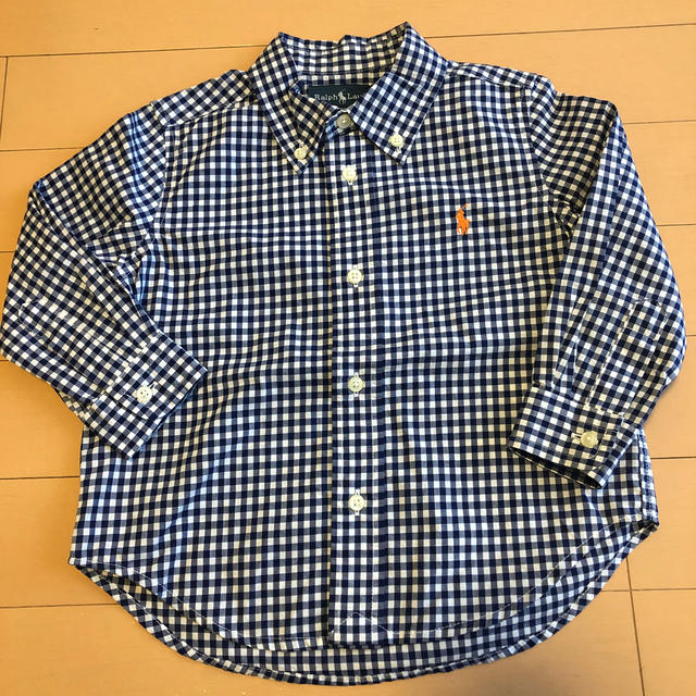 Ralph Lauren(ラルフローレン)の未使用　ラルフローレン　シャツ　90 キッズ/ベビー/マタニティのキッズ服男の子用(90cm~)(ブラウス)の商品写真