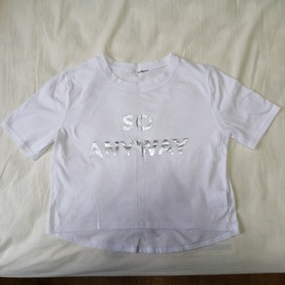 ツインルーム(TWNROOM)のTシャツ　白(Tシャツ(半袖/袖なし))