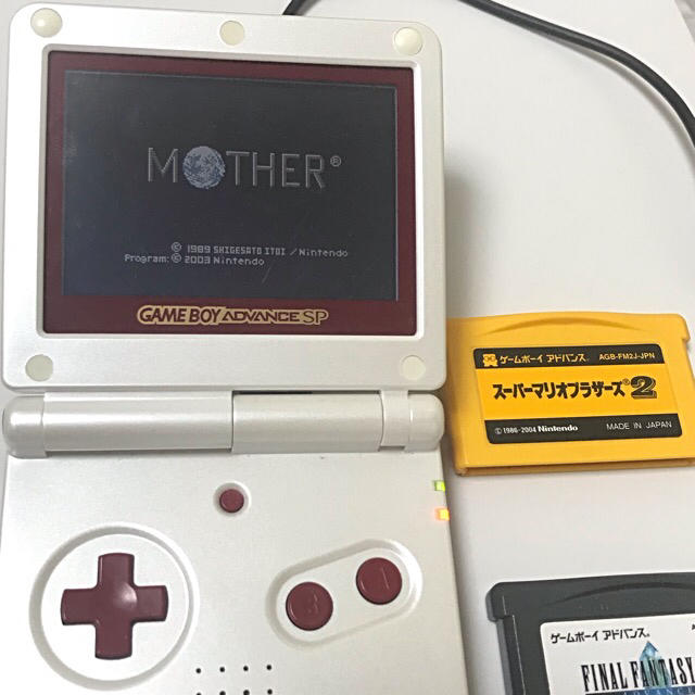 ゲームボーイアドバンスsp 本体 ファミコンカラー 人気のソフト3本