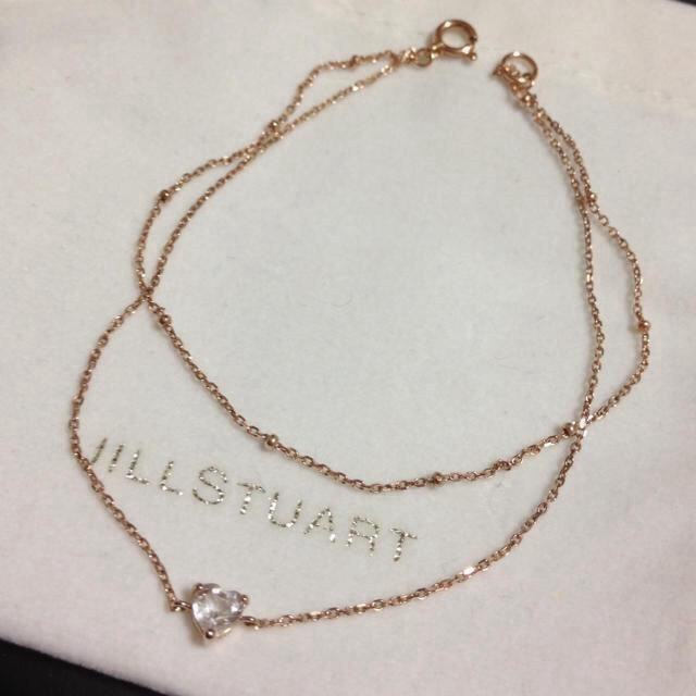 JILLSTUART(ジルスチュアート)のJILL＊ピンクゴールド2連ブレス♡ レディースのアクセサリー(ブレスレット/バングル)の商品写真