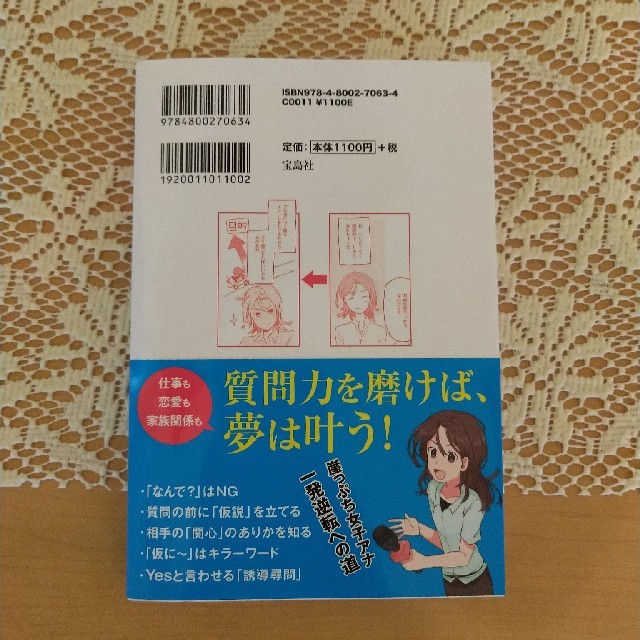 きっすん様マンガでわかる！質問力 エンタメ/ホビーの本(ビジネス/経済)の商品写真