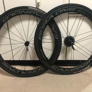 シマノ(SHIMANO)のカンパニョーロ ボーラワン 50 ac3 クリンチャー(タイヤ・ホイールセット)