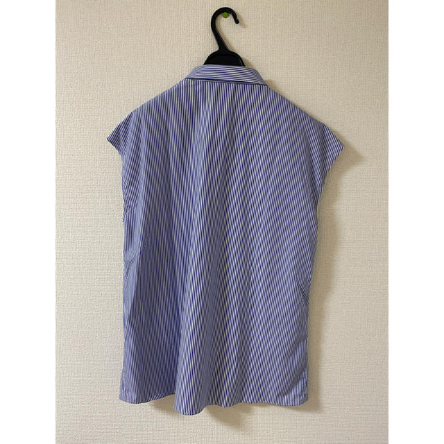 ORIAN(オリアン)のORIAN ストライプフレンチスリーブシャツ レディースのトップス(シャツ/ブラウス(半袖/袖なし))の商品写真