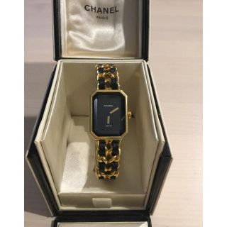 シャネル(CHANEL)のCHANELヴィンテージ　プルミエール　レディース腕時計Lサイズ(腕時計)